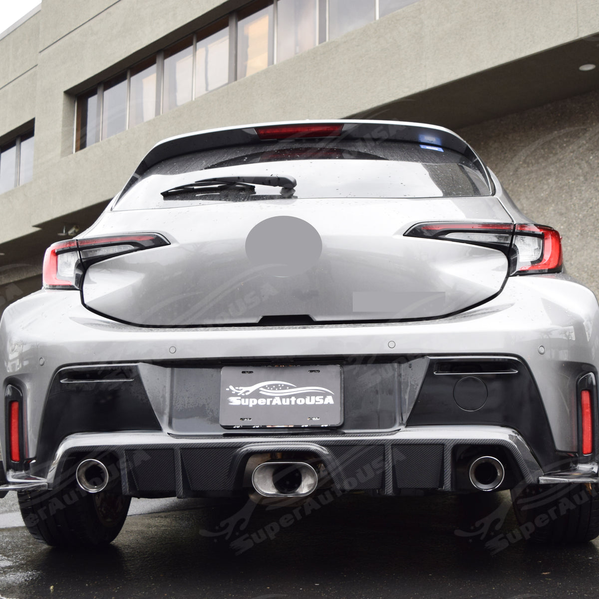 Real Carbon Fiber Rear Diffuser Fit Toyota GR Corolla 2023-2025 ...