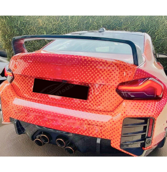 2023 BMW M2 G87 High Kick Rear Trunk Wing Spoiler