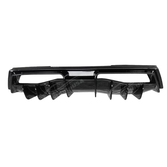 SuperAutoUSA premium gloss black exterior modification kit for 2020 Corvette C8.
