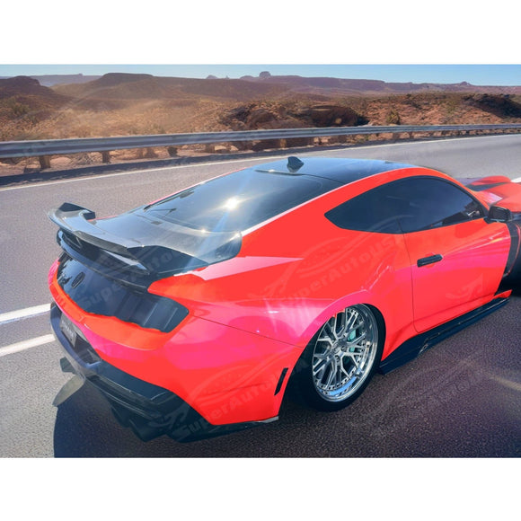Lightweight Dark Horse Style Rear Decklid Spoiler for 2024 Ford Mustang by SuperAutoUSA
