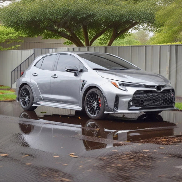 SuperAutoUSA 2023 GR Corolla side body skirt splitters

