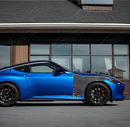 SuperAutoUSA aerodynamic front side vented fenders for Nissan 400Z 2022+.
