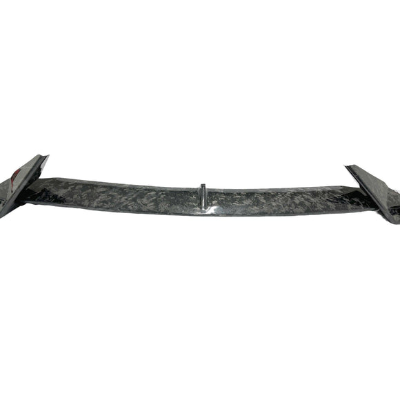 Real Forged Carbon Fiber Front Lip Spoiler for 2020 Tesla Model Y by SuperAutoUSA
