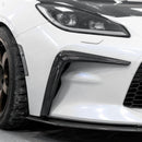Lightweight Real Carbon Fiber Front Bumper Garnish 2pcs for 2022 Toyota GR86 by SuperAutoUSA

