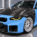 2022-2027 BMW G87 M2 / G42 2 Series - AP Style Carbon Fiber Vented Hood-10