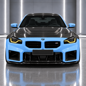 2022-2027 BMW G87 M2 / G42 2 Series - AP Style Carbon Fiber Vented Hood