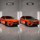 2023-2026 Honda Civic / Si - Carbon Fiber VRS Style Vented Hood-4