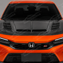 2023-2026 Honda Civic / Si - Carbon Fiber VRS Style Vented Hood-7