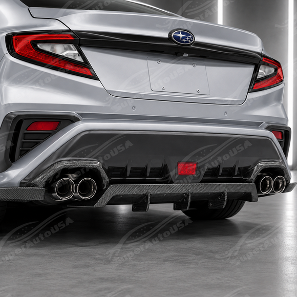 2022-2026 Subaru WRX VB - Carbon Fiber VRS Style Rear Diffuser