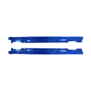 2022-2026 Subaru WRX VB - Painted Rocker Molding Replacement Side Skirts - World Rally Blue - K7X-3