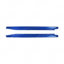 2022-2026 Subaru WRX VB - Painted Rocker Molding Replacement Side Skirts - World Rally Blue - K7X-4