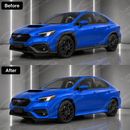 2022-2026 Subaru WRX VB - Painted Rocker Molding Replacement Side Skirts - World Rally Blue - K7X-6