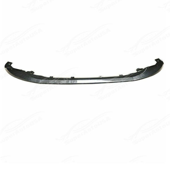 BMW G22 M440i MP Style Carbon Fiber Print Front Lip Spoiler