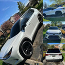 Se adapta a Toyota Grand Highlander 2024-2025, viseras para ventanas en canal, protectores contra la lluvia -12