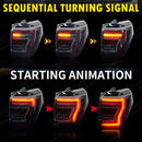 Se adapta a Toyota 4Runner 2014-2024 Conjunto secuencial de luces traseras LED completas -5