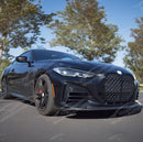 Fits 2021-2024 BMW G22/G23 430i/M440i MP Style Carbon Fiber Print Front Lip Spoiler-8