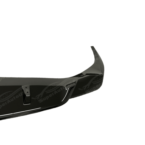 For 2020-2022 BMW 7 Series G12 Gloss Black Front Bumper Lip Spoiler