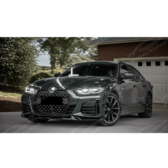 CS Style Carbon Fiber Print Front Lip for BMW G22 430i