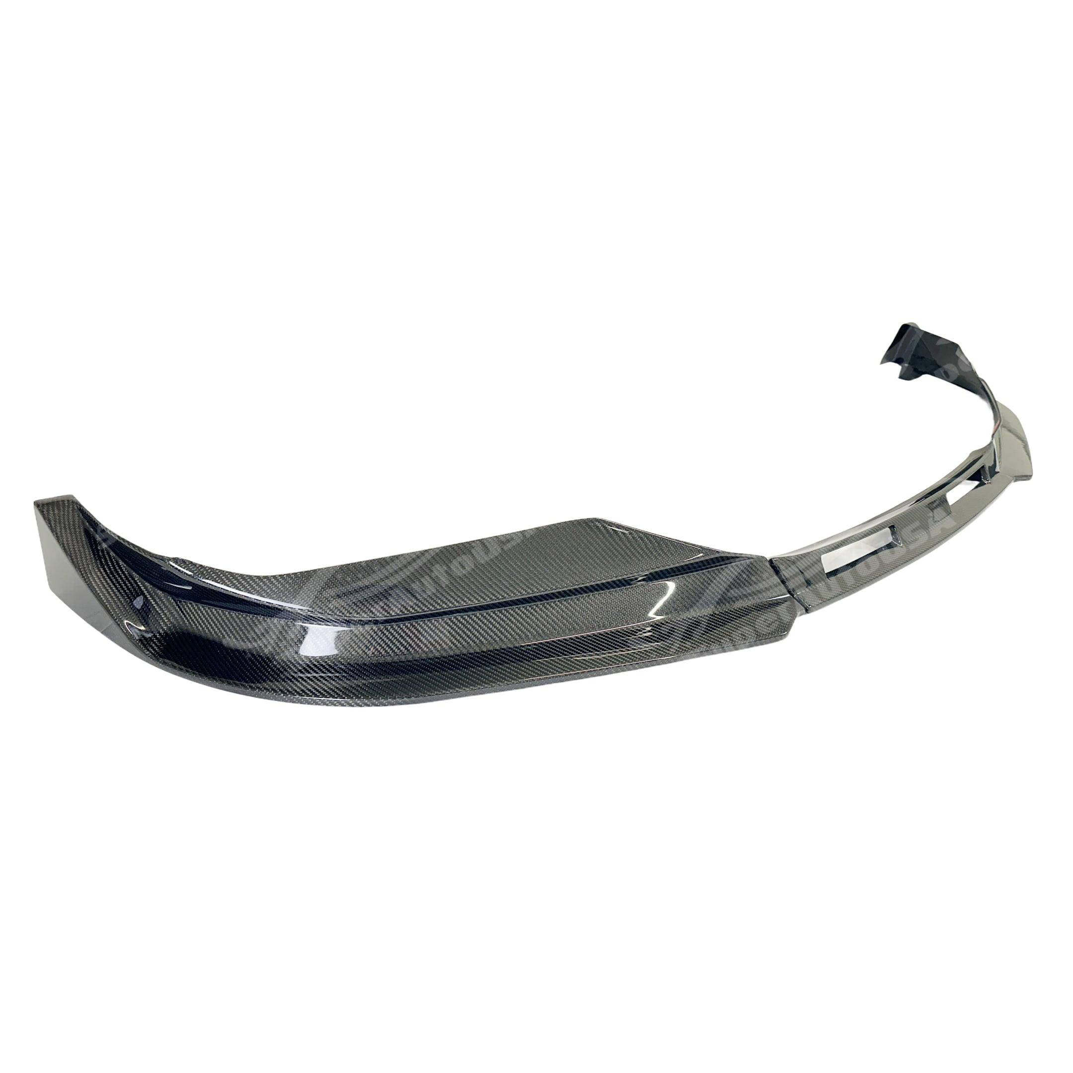 Fits 2021-2025 BMW G22/G23 430i/M440i 4 Series CSL Style Real Carbon Fiber Side Skirt Front Lip