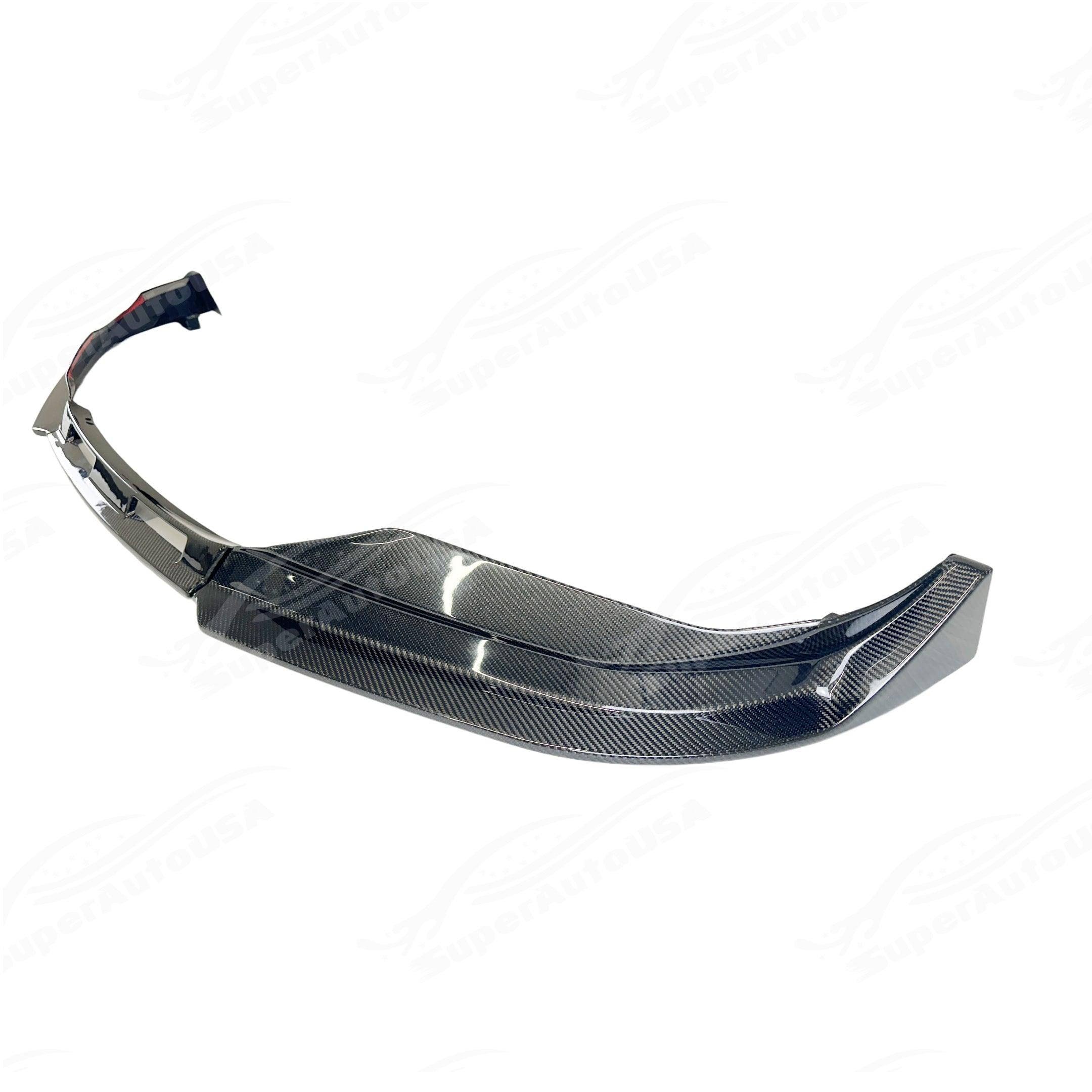 Real Carbon Fiber CSL Style Front Lip Spoiler for BMW G22 M440i