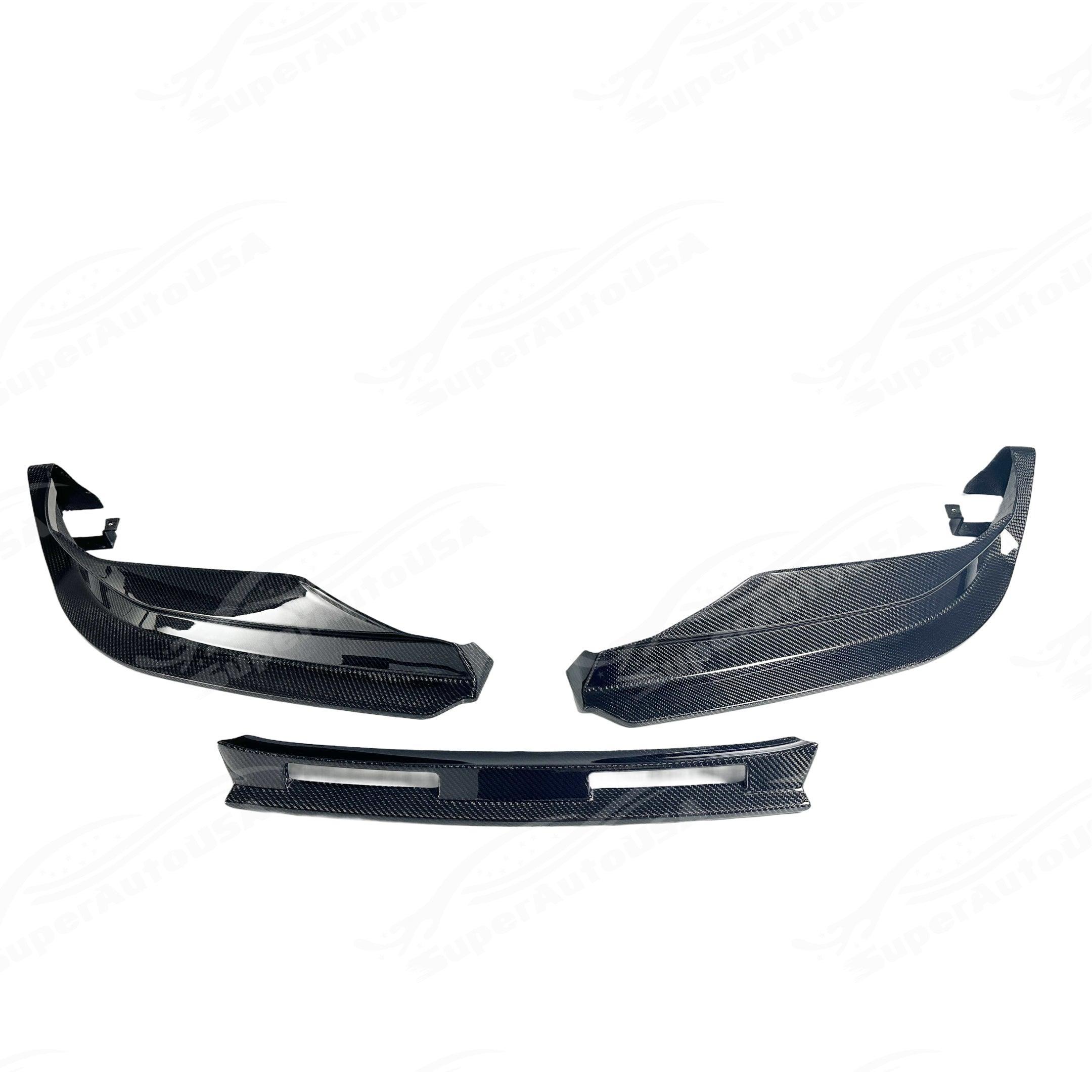 Real Carbon Fiber CSL Style Front Spoiler Car for BMW G23 430i