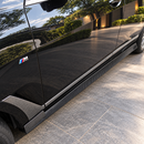 For 2019-2022 BMW X7 Double Sided Real Carbon Fiber Side Skirt-9