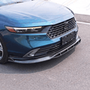 Fits 2023-Up Accord Competition Performance Style Carbon Print Front Bumper Lip-2