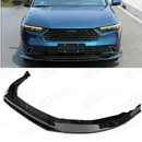 Fits 2023-Up Accord Gloss Black Competition Performance Style Front Bumper Lip-2