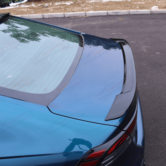 Fits 2023-Up Honda Accord OE Factory Style Gloss Black Rear Trunk Spoiler Wing