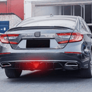Fit 2018-2023 Honda Accord Sport Rear Diffuser Spoiler w/ LED Brake Light (Carbon Fiber Print)-6