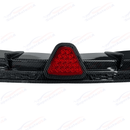 Fit 2018-2023 Honda Accord Sport Rear Diffuser Spoiler w/ LED Brake Light (Carbon Fiber Print)-11