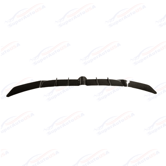 Fit 2018-2023 Honda Accord Sport Rear Diffuser Spoiler w/ LED Brake Light (Carbon Fiber Print)