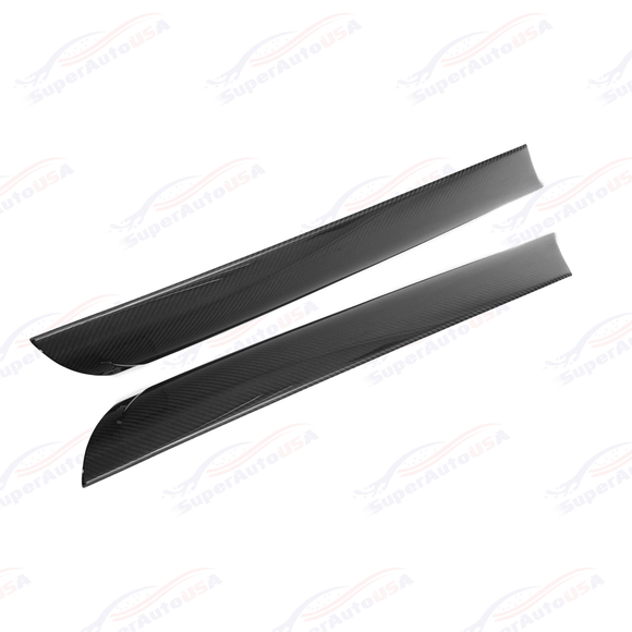 Fits 2020-Up Toyota GR Supra Carbon Fiber A-Pillar Panel Cover