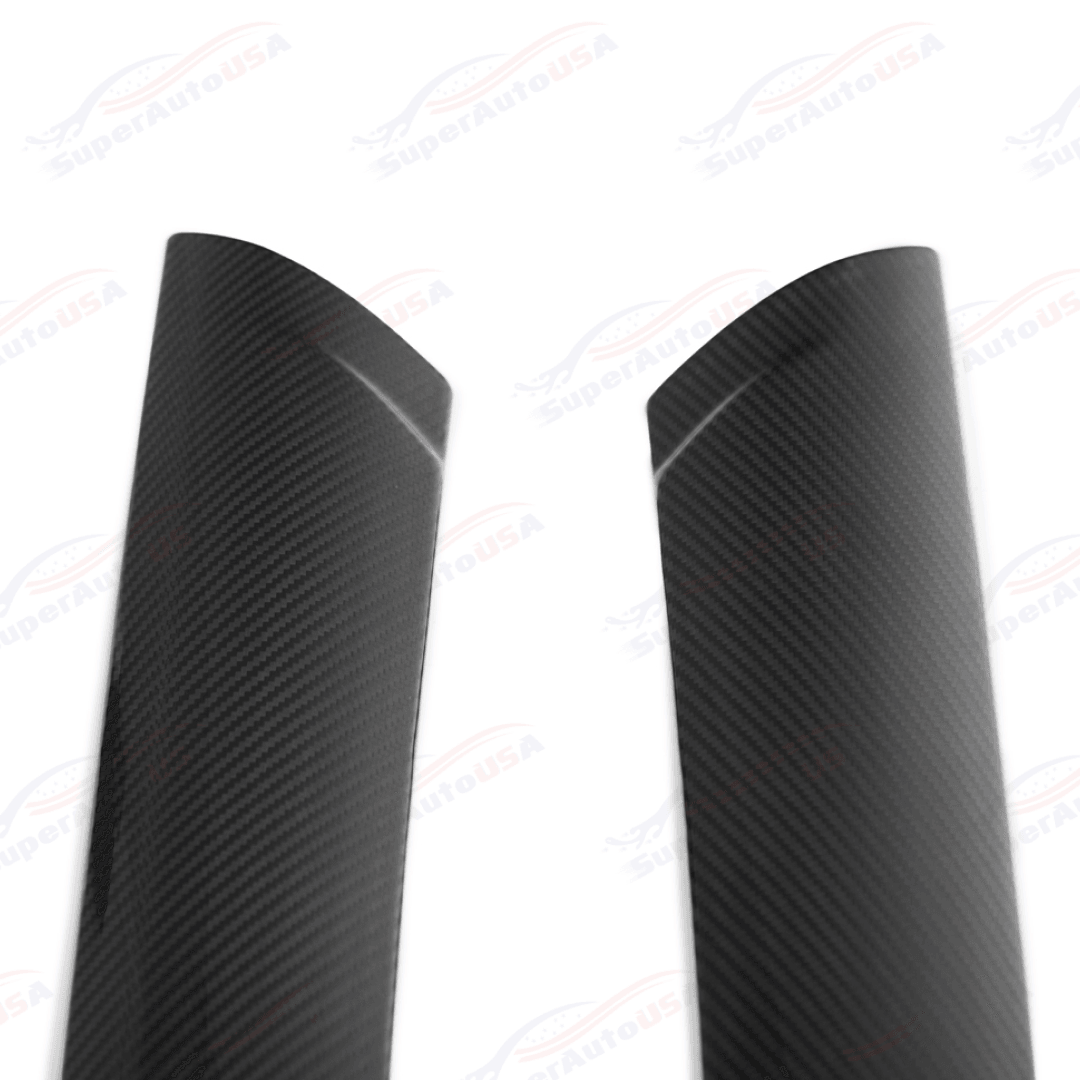 Fits 2020-Up Toyota GR Supra Carbon Fiber A-Pillar Panel Cover