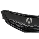 Detailed shot of the UV-resistant high-gloss coating on the SuperAutoUSA TLX front grille