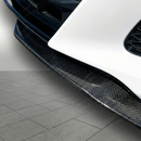 Detailed shot of the UV-resistant high-gloss clear coat on the SuperAutoUSA carbon aero components