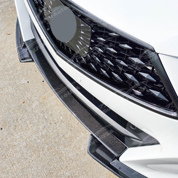 Complete front-end enhancement with a front splitter on TLX