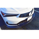 Carbon fiber front bumper splitter for Acura Integra 2023 by SuperAutoUSA.
