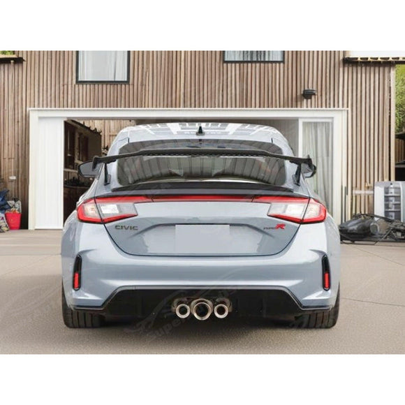 Lightweight Real Carbon Fiber Rear Trunk Wing Spoiler for 2024 Honda Civic Type R FL5 by SuperAutoUSA
