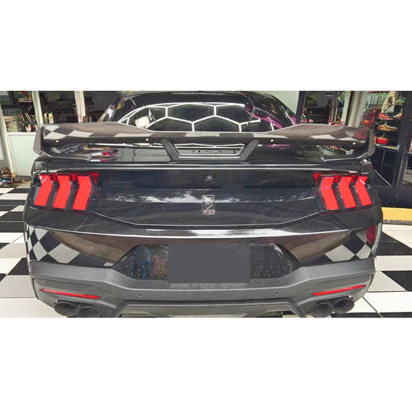 Stylish DH Performance Rear Gurney Flap for 2025 Ford Mustang GT Coupe by SuperAutoUSA
