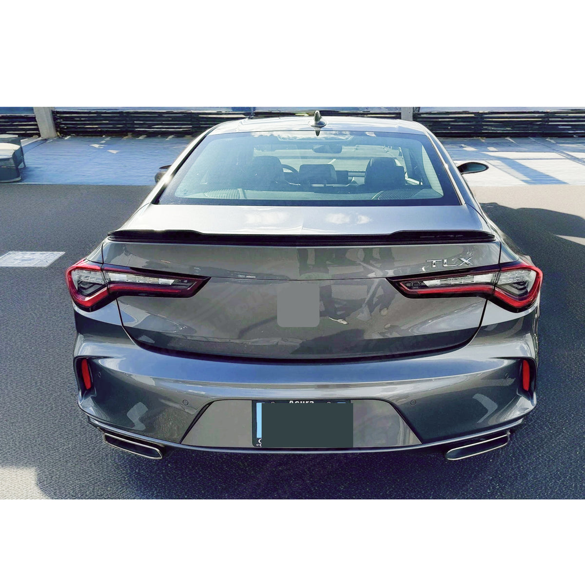 21 Tlx Rear 2021+ Acura TLX - Carbon Fiber Rear Trunk Wing Spoiler | SuperAutoUSA