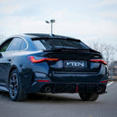 VTen rear spoiler wing, ready for customization on a BMW G26 4 Series Gran Coupe