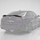 SuperAutoUSA VTEN style gloss black wing spoiler installed on a 2025 BMW 2 Series F74 Gran Coupe