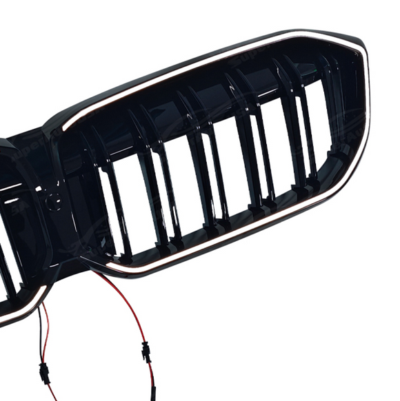Durable high-impact ABS plastic construction of the SuperAutoUSA BMW 3 Series performance grille