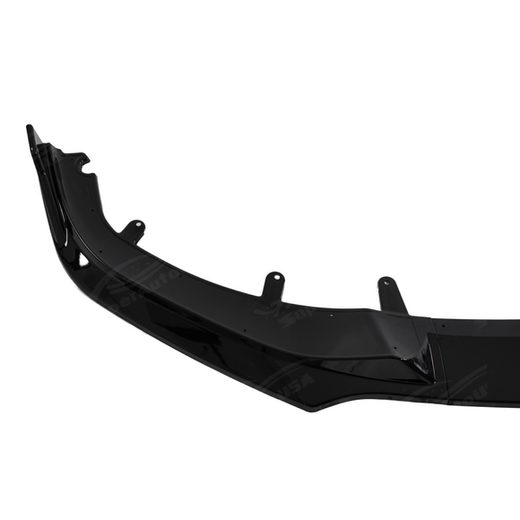 M-Performance inspired SuperAutoUSA gloss black front splitter on a BMW 8 Series Gran Coupe