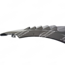 SuperAutoUSA real carbon fiber front side vented fender panel on a white BMW E93 M3