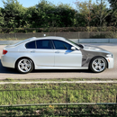 Precision fitment of real carbon fiber fender panel on 2013 BMW F10