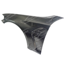 Full side view of a 2012 BMW F10 5 Series with M style carbon fiber fenders