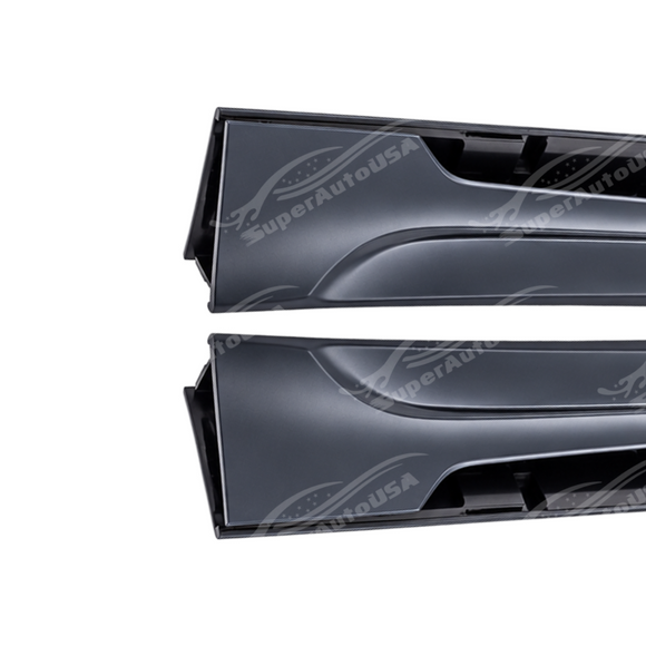 Detailed close-up of the signature M2 aerodynamic indentation line and smooth outer surface finish