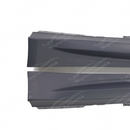 Detailed close-up of the signature M4 aerodynamic indentation line and smooth outer surface finish